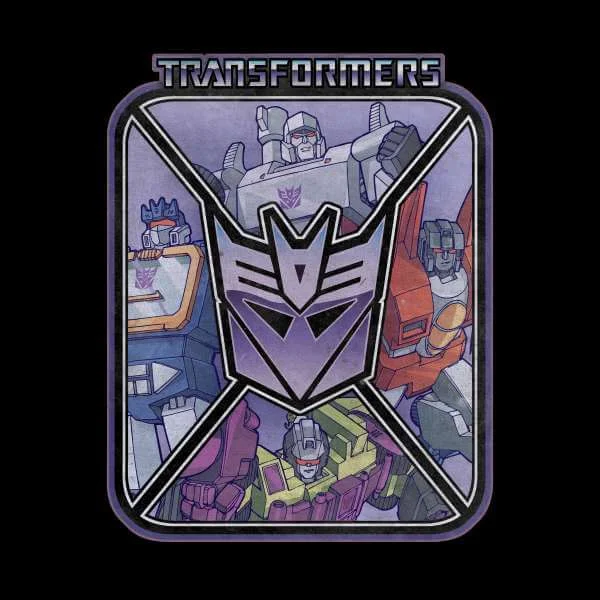 Transformers Decepticons Men's T-Shirt - Black