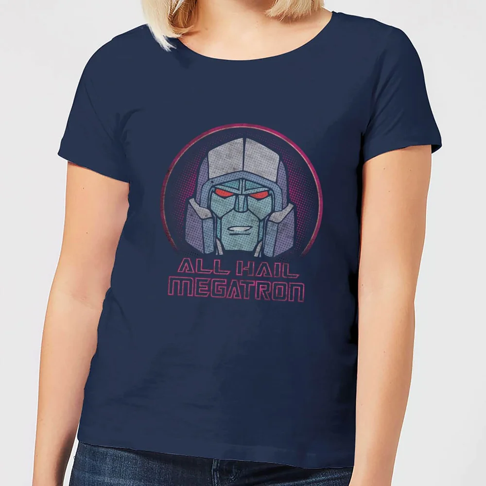 Transformers All Hail Megatron Women's T-Shirt - Navy - XS Bild 1
