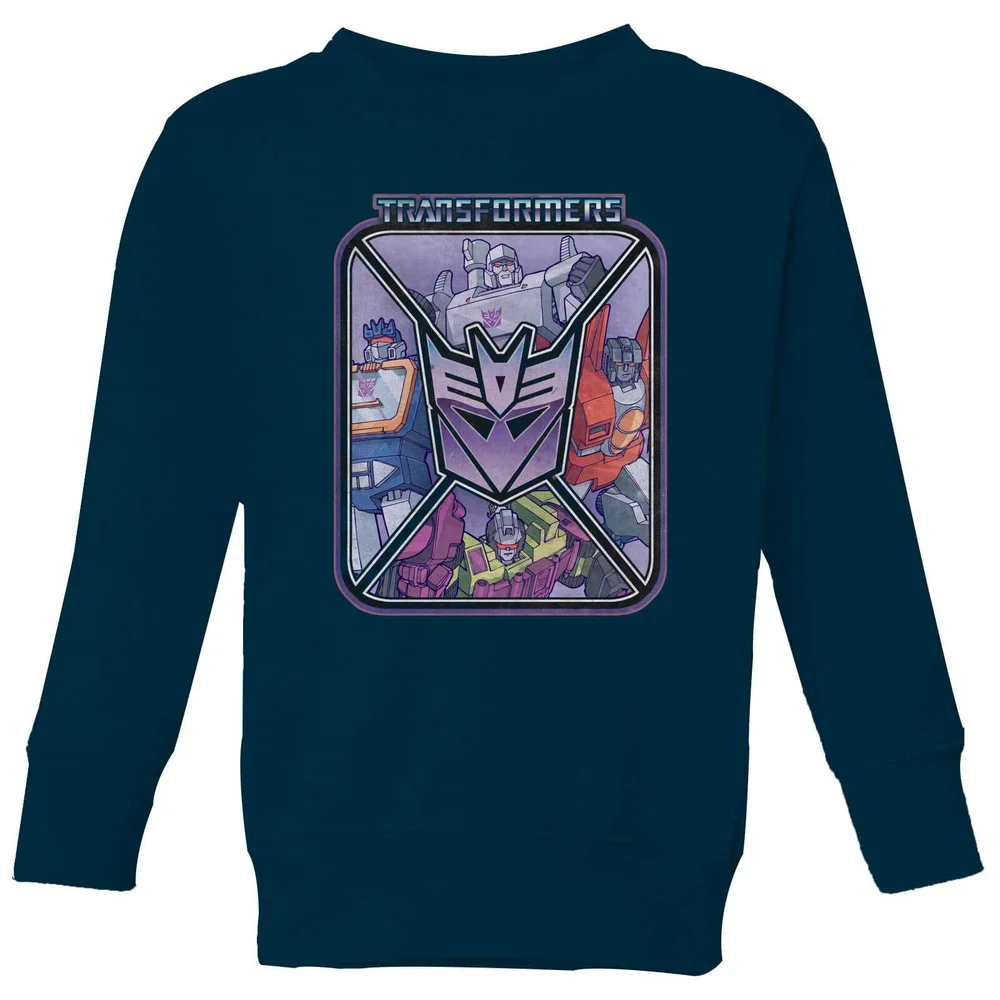 Transformers Decepticons Kids' Sweatshirt - Navy - 3-4 Jahre Bild 1