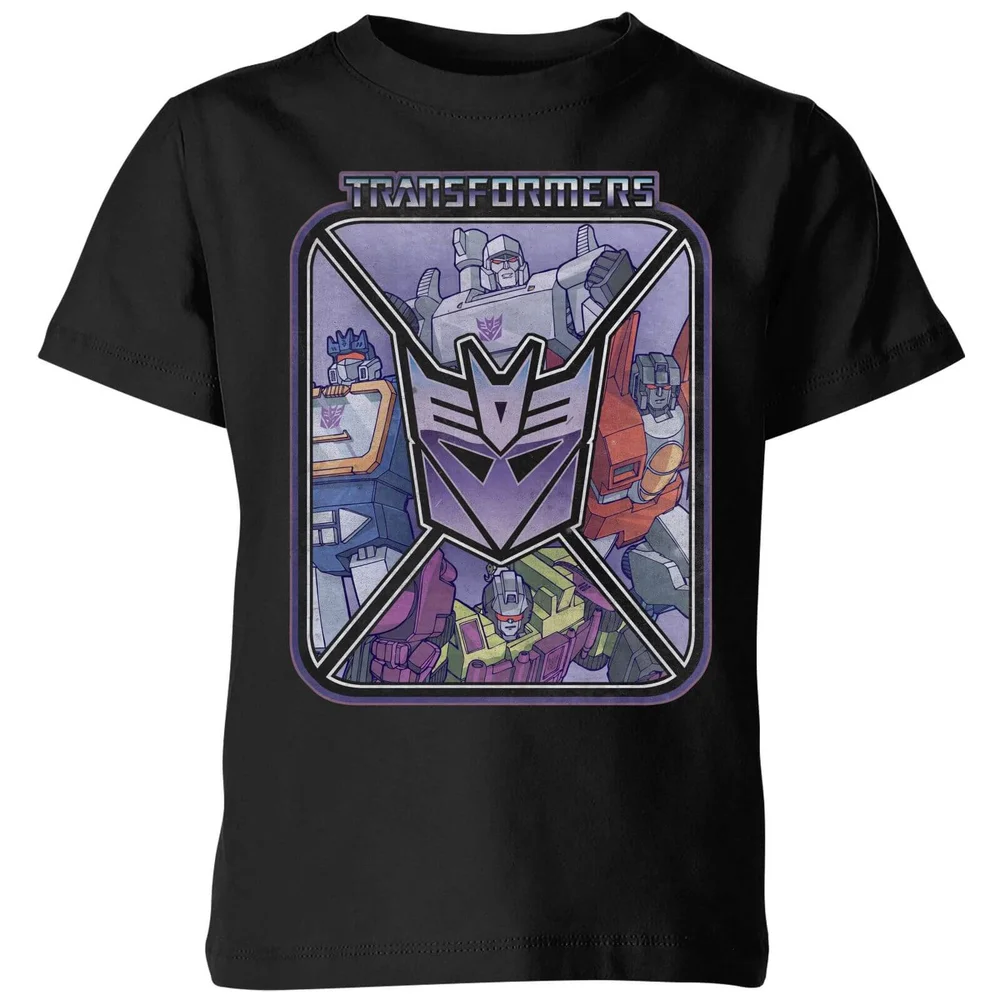 Transformers Decepticons Kids' T-Shirt - Black - 3-4 Jahre Bild 1