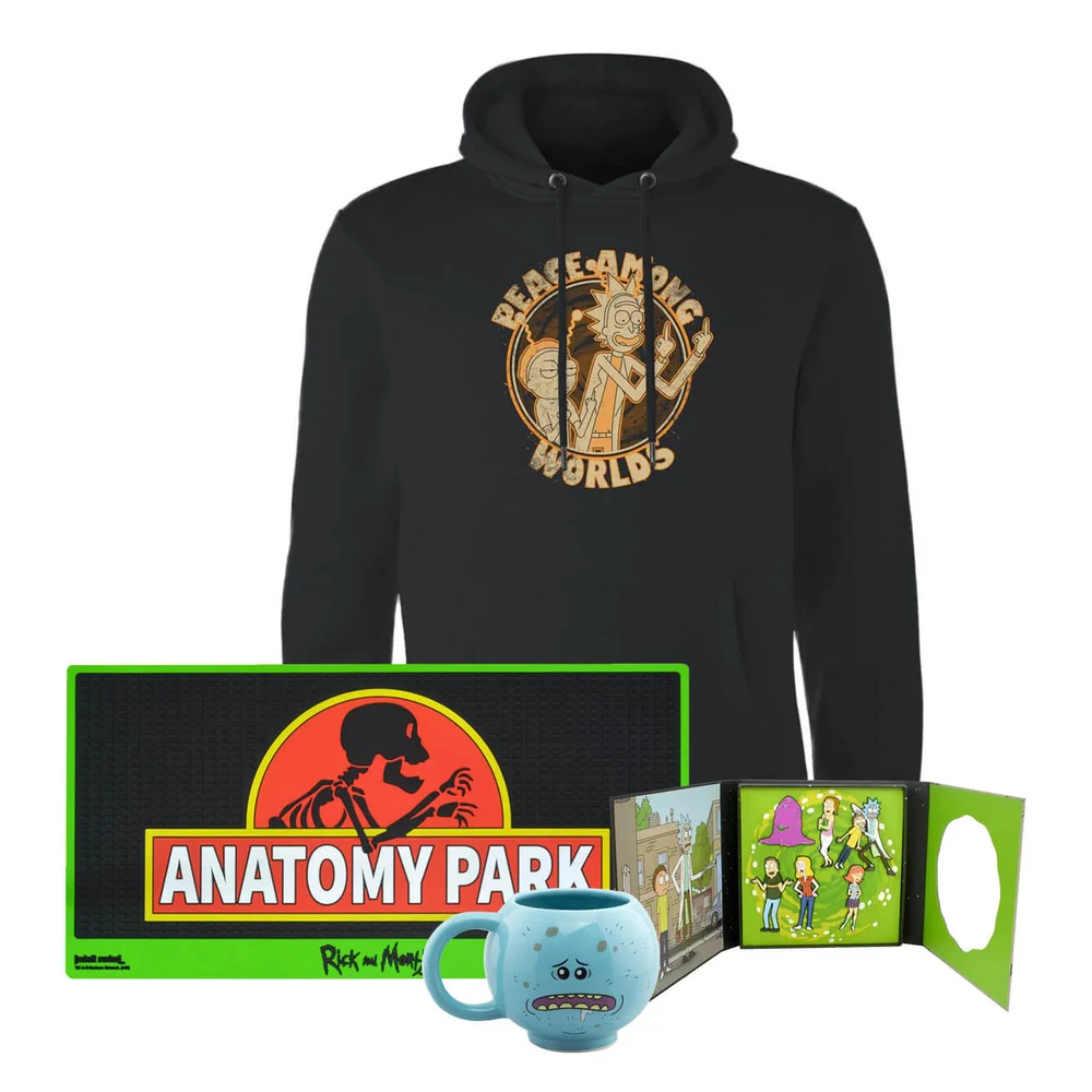 Rick And Morty Paket - S - Schwarz Bild 1