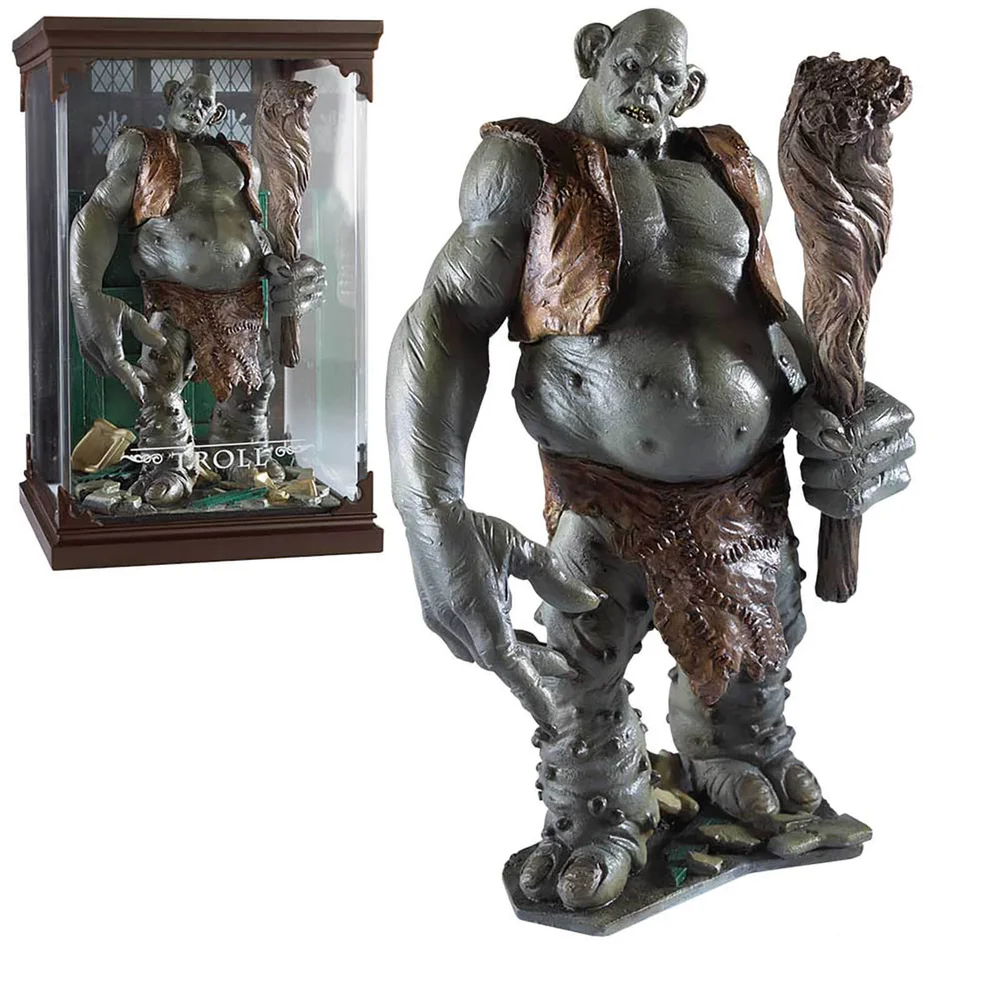 Harry Potter Magische Kreaturen Troll-Skulptur Bild 1