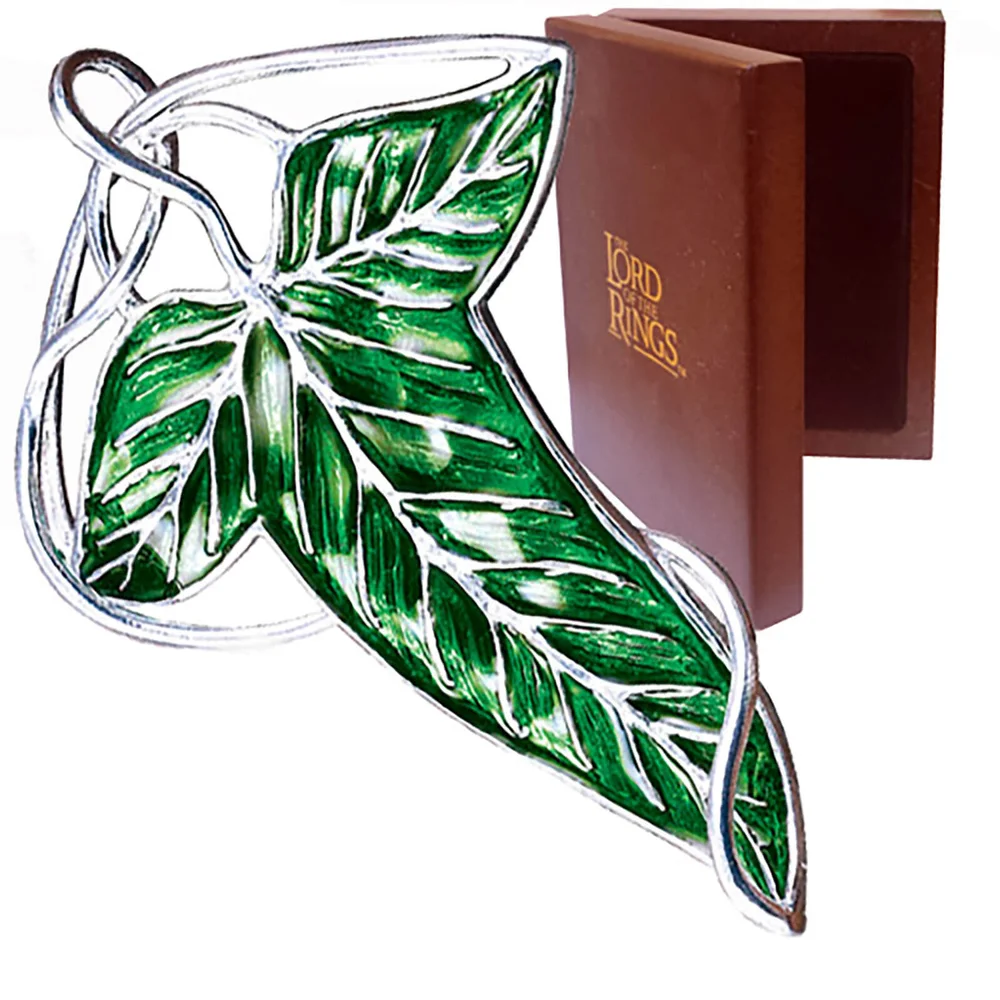 Lord of the Rings Elven Leaf Brooch Replica Bild 1