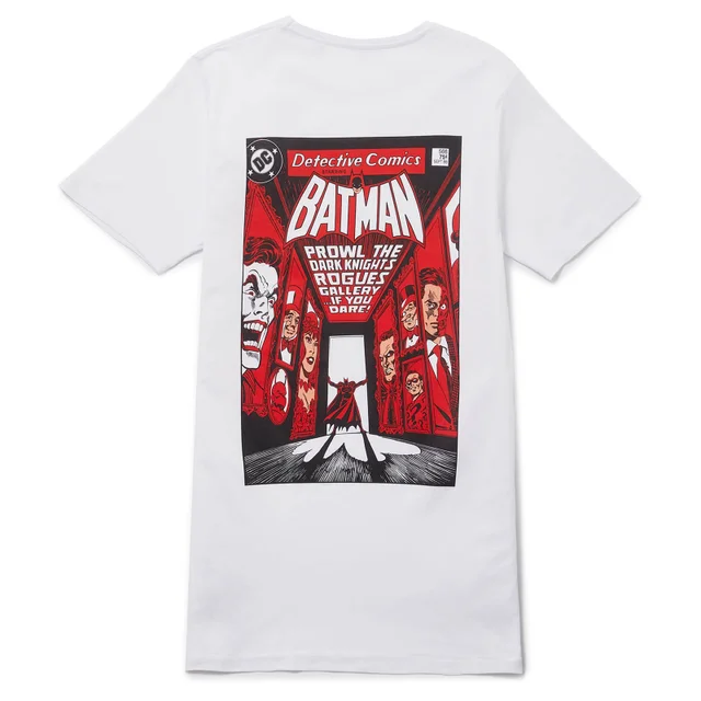 Batman 80. Jubiläum Foes T-Shirt - Weiß