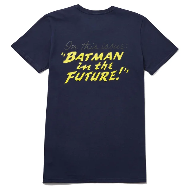 Batman 80. Jubiläum 50s Future T-Shirt - Navy Blau