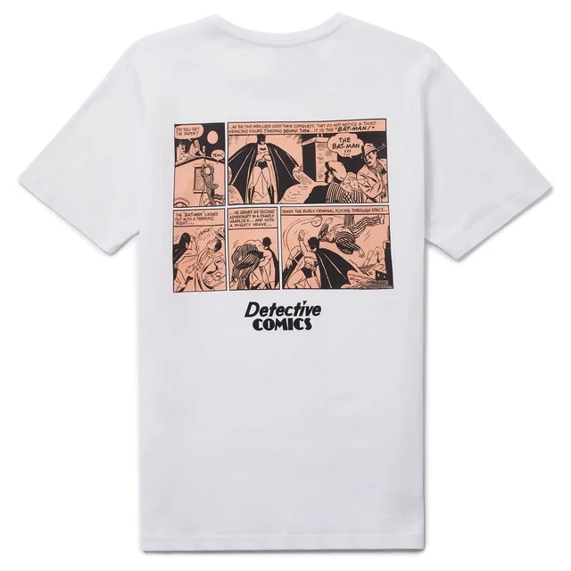 Batman 80. Jubiläum Detective Comics T-Shirt - Weiß