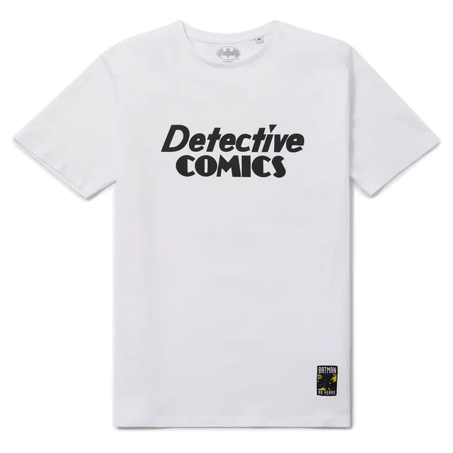 Batman 80. Jubiläum Detective Comics T-Shirt - Weiß