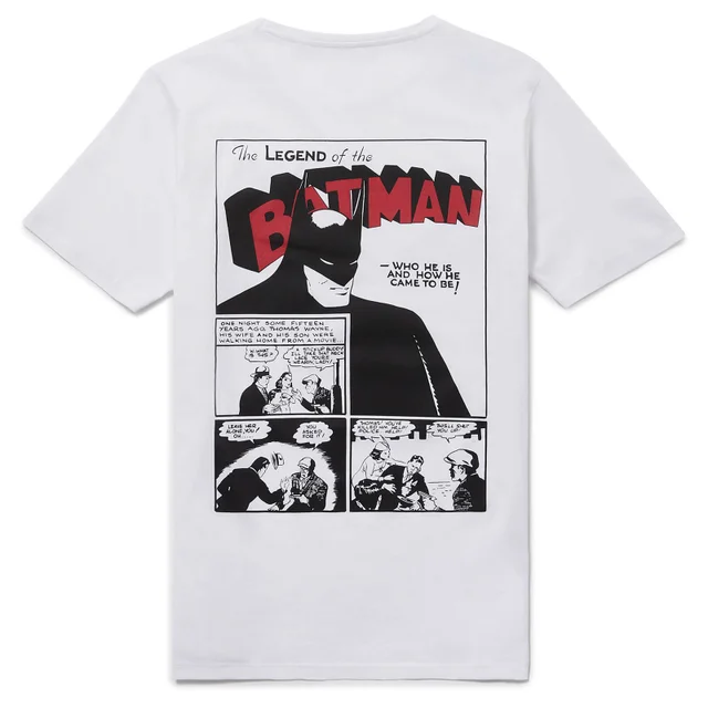 Batman 80. Jubiläum 40s Legend T-Shirt - Weiß