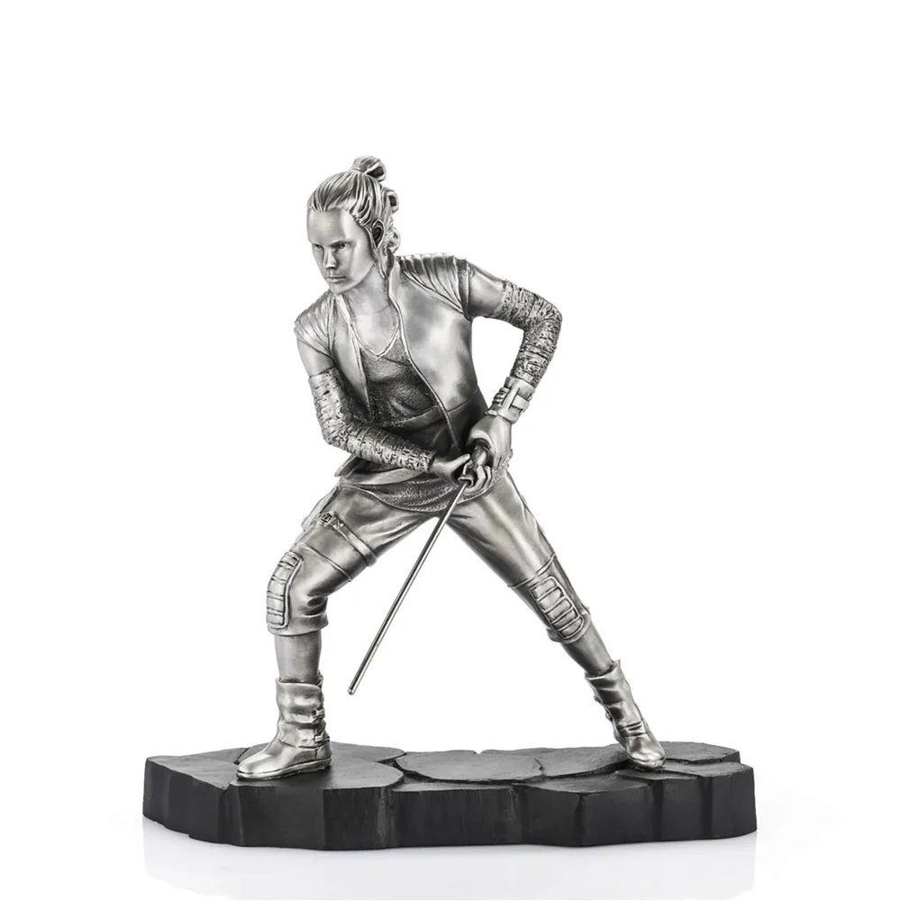 Royal Selangor Star Wars Rey Zinnfigur in limitierter Ausgabe 18,5 cm (5000 Stück weltweit) Bild 1