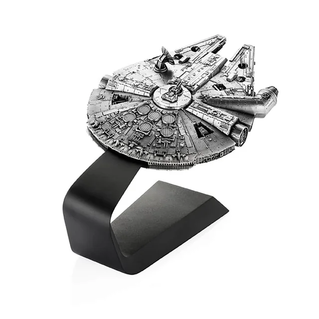 Royal Selangor Star Wars Millennium Falcon Vehicle mit Stand 19.5cm - Zinn Replik