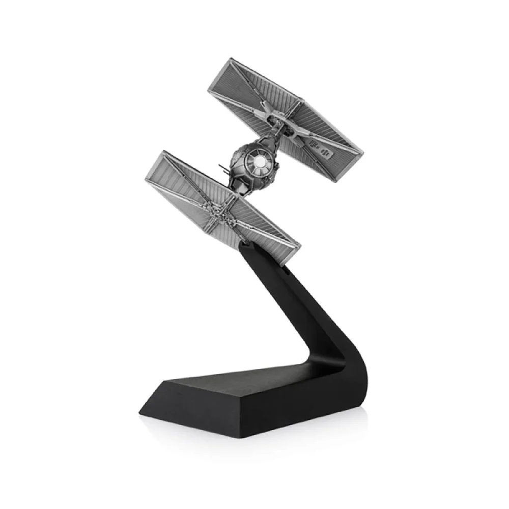 Royal Selangor Star Wars TIE Fighter Fahrzeug mit Halterung 20 cm - Zinn-Replik Bild 1