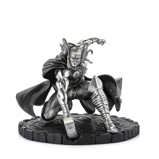 Royal Selangor Marvel Thor: Der Gott des Donners Zinnfigur in limitierter Auflage 16 cm (5000 Stück weltweit)
