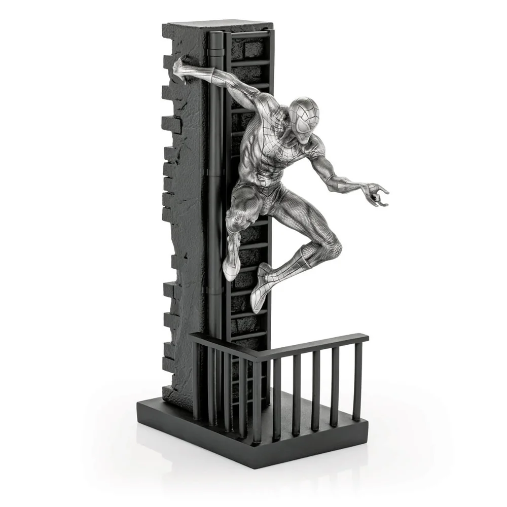 Royal Selangor Marvel Spider-Man Limited Edition Pewter Figurine 29cm (3000 Pieces Worldwide) Bild 1