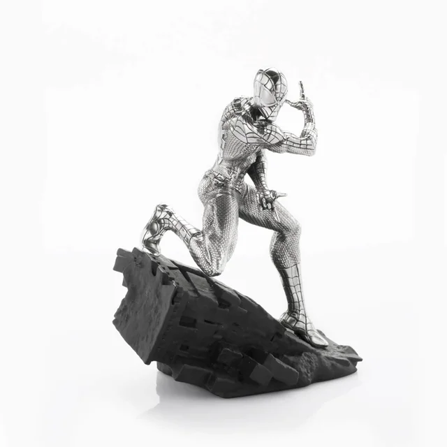 Royal Selangor Marvel Spider-Man 'Webslinger' Zinnfigur 12cm