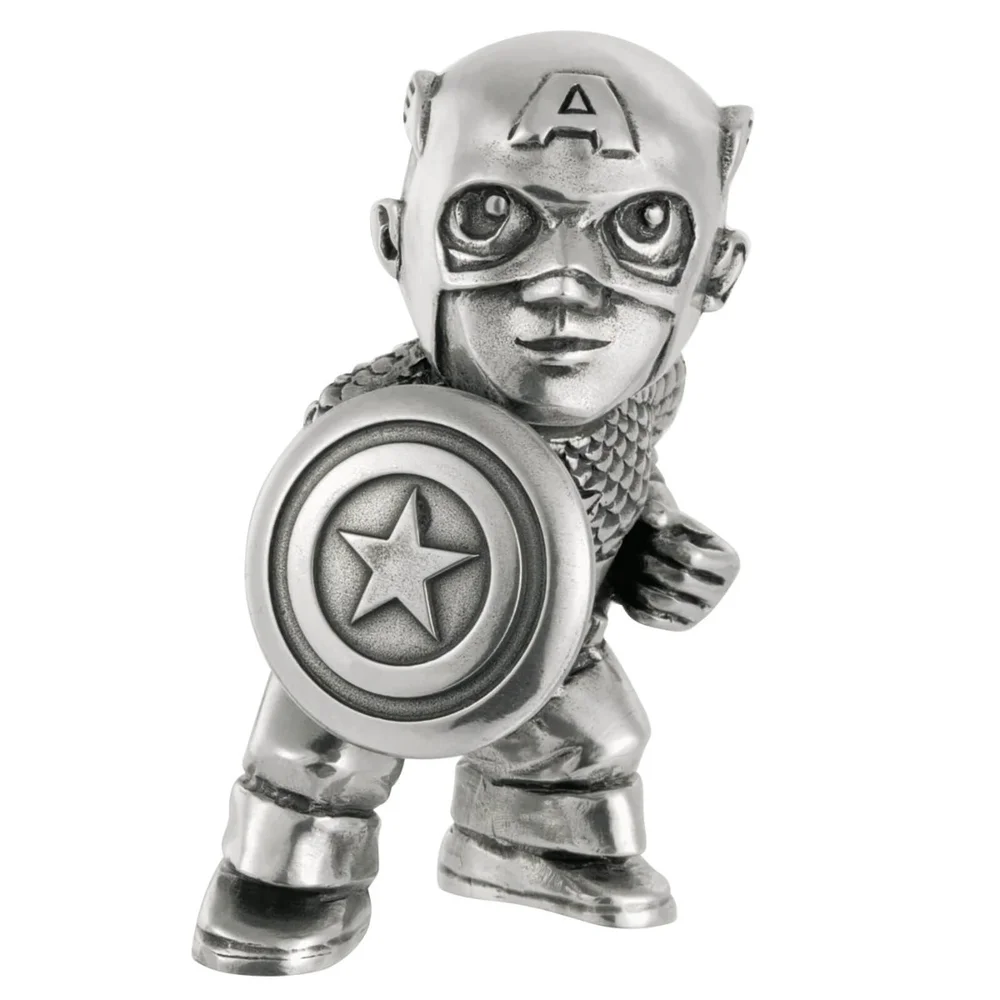 Royal Selangor Marvel Captain America Zinn-Miniaturfigur 5 cm Bild 1