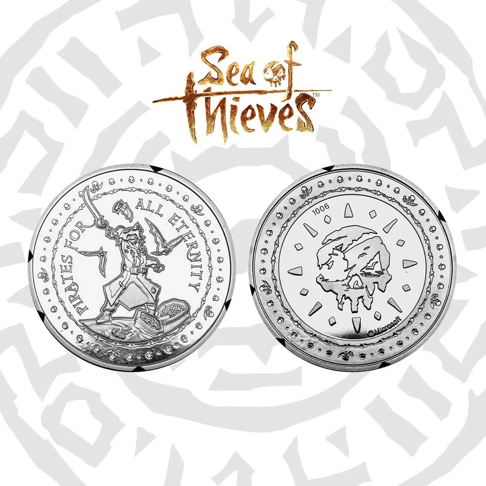 Sea of Thieves A Pirate for all Eternity Collector's Limited Edition Coin: Silver Variant Bild 1