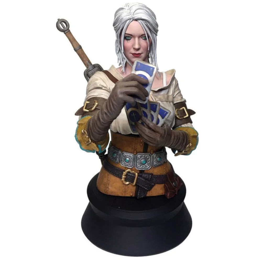 Dark Horse The Witcher 3: Wild Hunt Ciri Gwent mit Spielkarten Büste Bild 1
