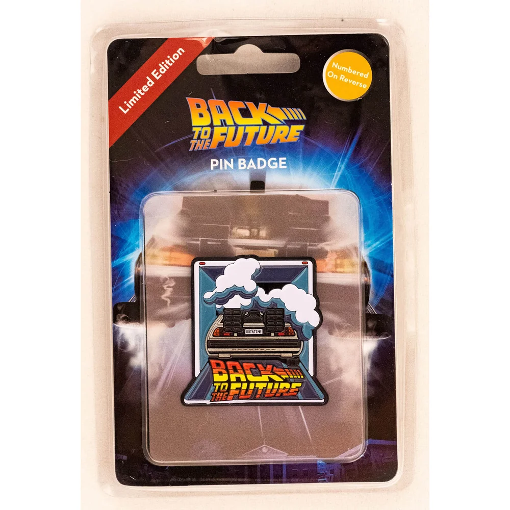 Back to the Future Limited Edition Enamel Pin Badge Bild 1