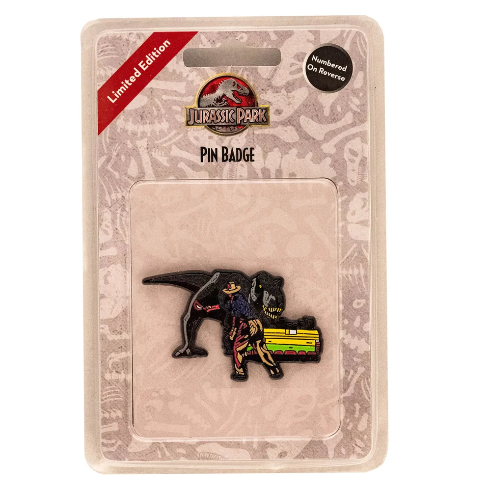 Jurassic Park Limited Edition Enamel Pin Badge Bild 1