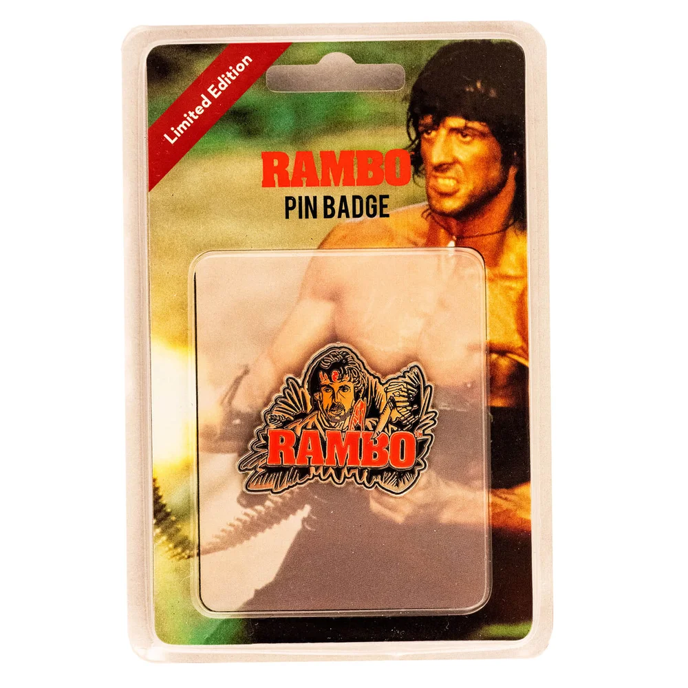 Rambo Limited Edition Enamel Pin Badge Bild 1