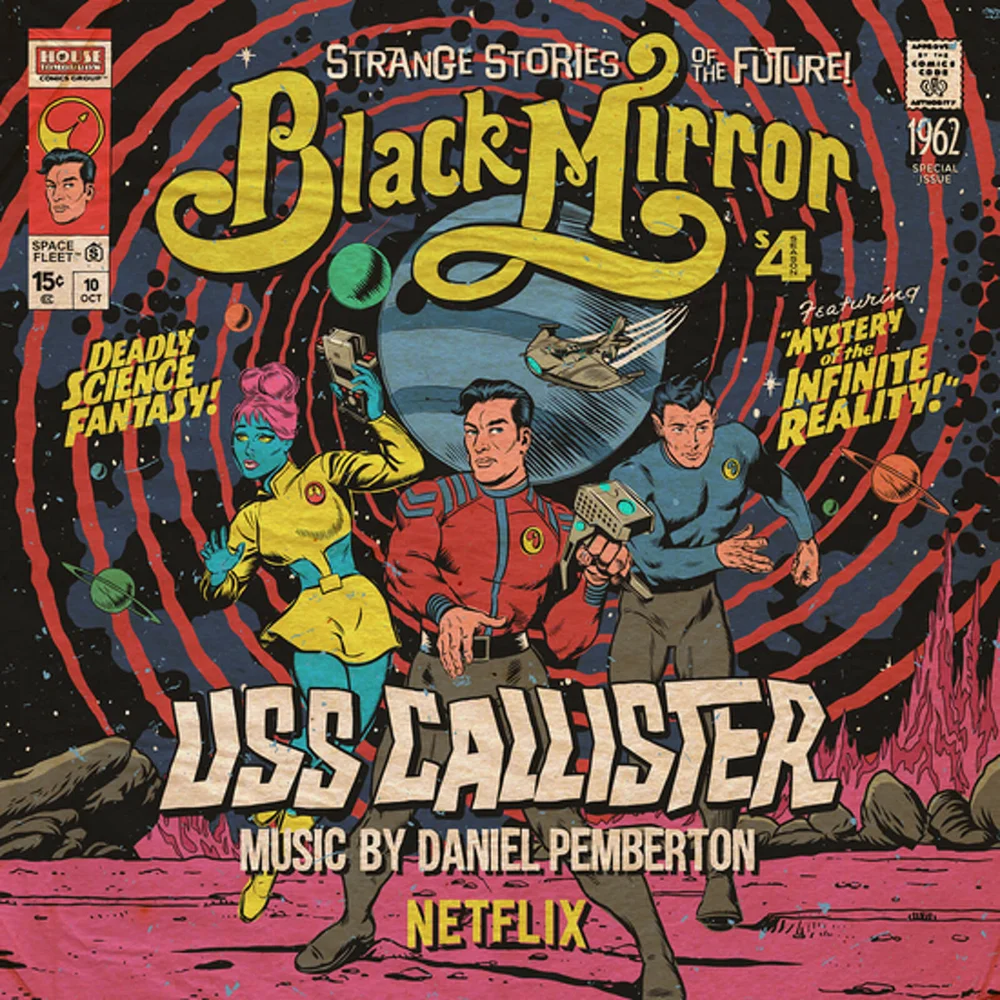 Fire Records - Black Mirror - USS Callister (Original TV Soundtrack) 2xLP RSD 2019 UK EXC Bild 1