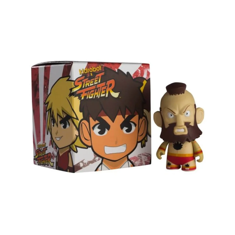 Kidrobot Street Fighter Miniserie II 7,6 cm Vinylfiguren Blindbox-Sortiment Bild 1
