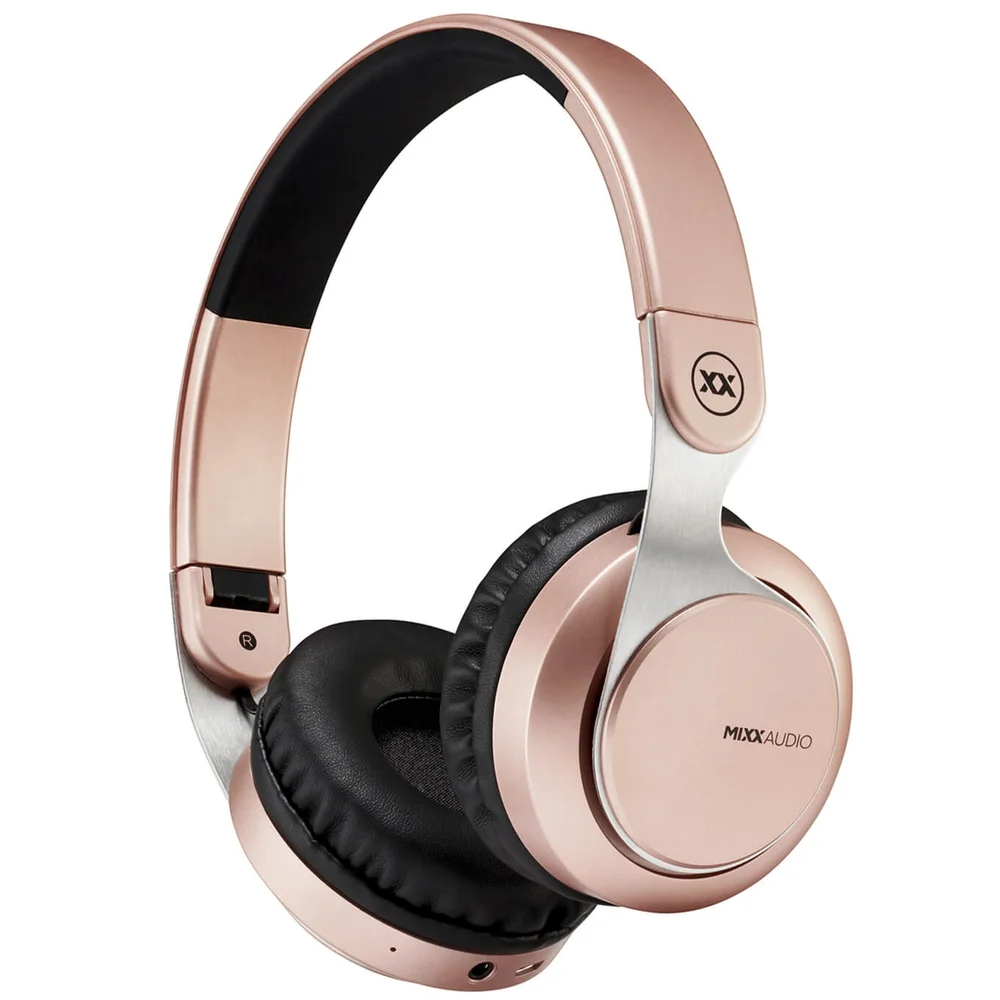 Mixx JX1 Bluetooth Wireless Headphones - Rose Gold Bild 1
