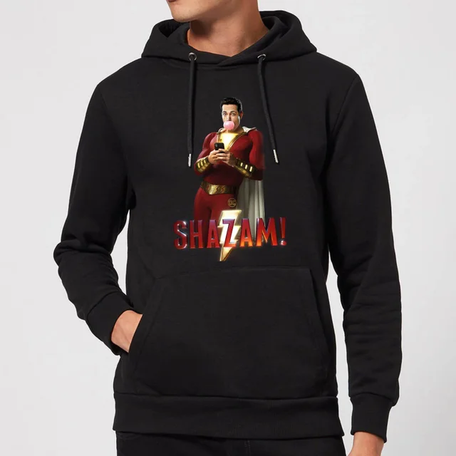 Shazam Bubble Gum Hoodie - Black