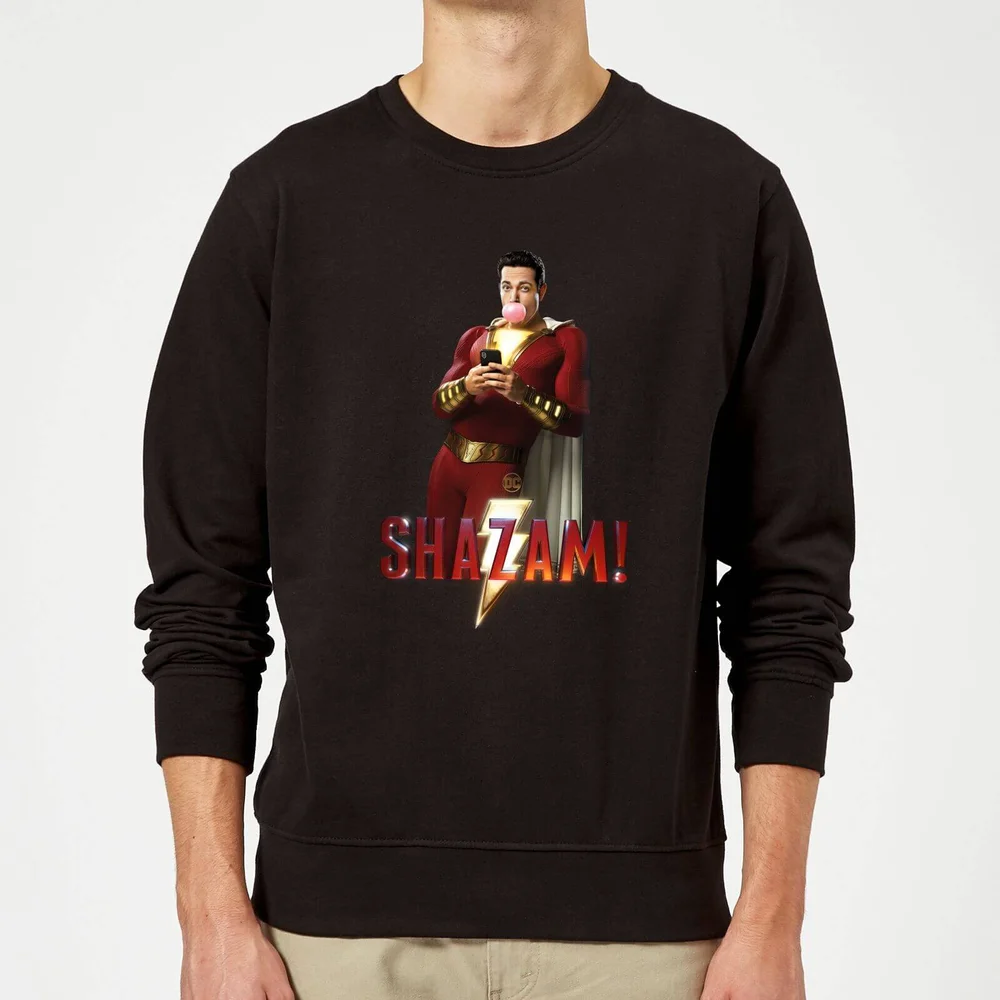 Shazam Bubble Gum Sweatshirt - Black - S Bild 1