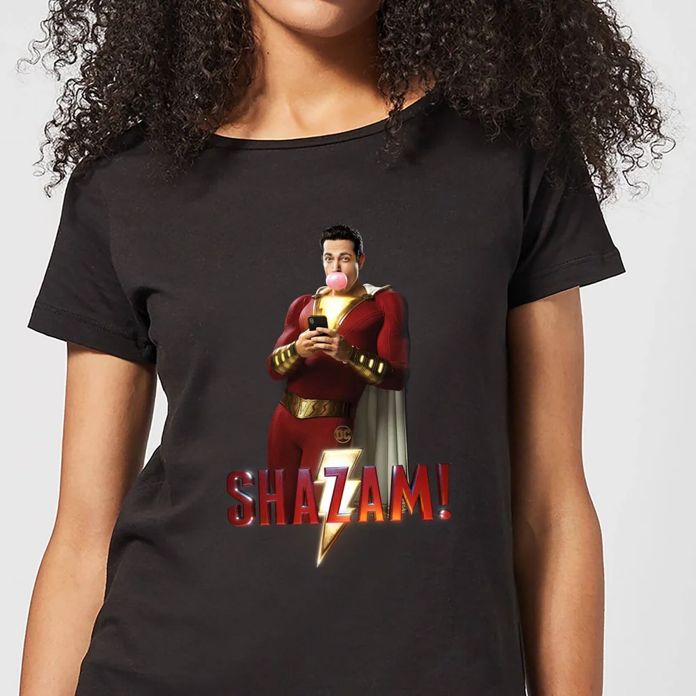 Shazam Bubble Gum Women's T-Shirt - Black - S Bild 1