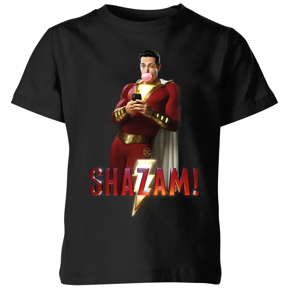 Shazam Bubble Gum Kids' T-Shirt - Black - 3-4 Jahre Bild 1