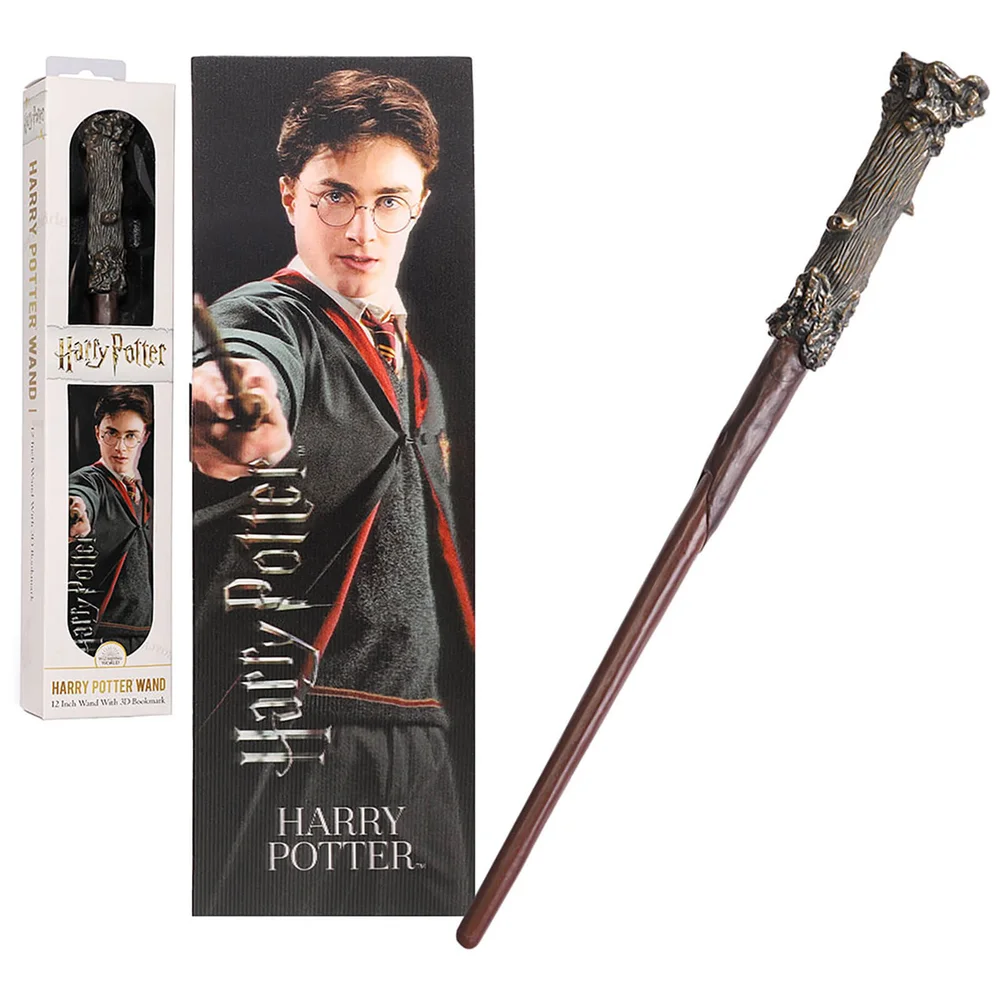 Harry Potter 30cm PVC Wand with Prismatic Bookmark Bild 1