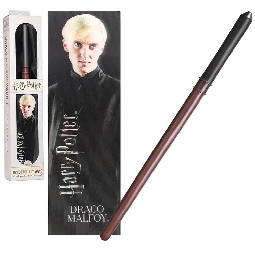 Draco Malfoy 30cm PVC Wand with Prismatic Bookmark Bild 1