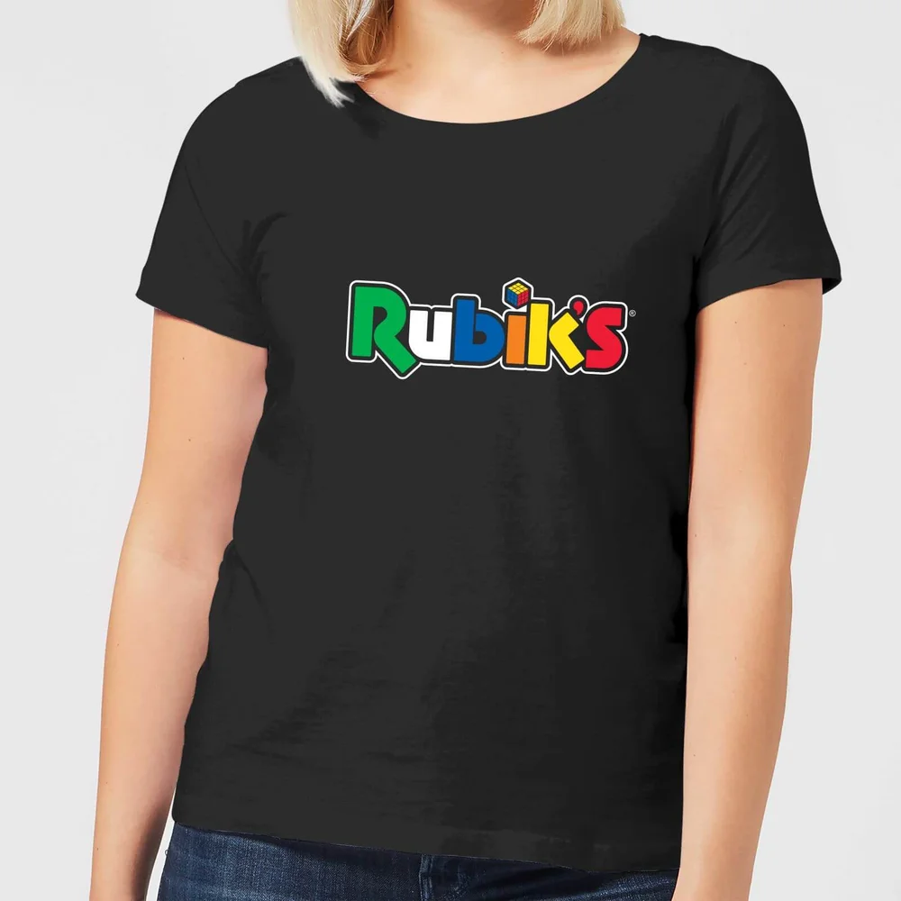 Rubik's Core Logo Women's T-Shirt - Black - 3XL Bild 1