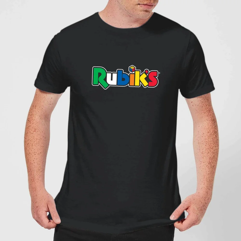Rubik's Core Logo Men's T-Shirt - Black - 5XL Bild 1