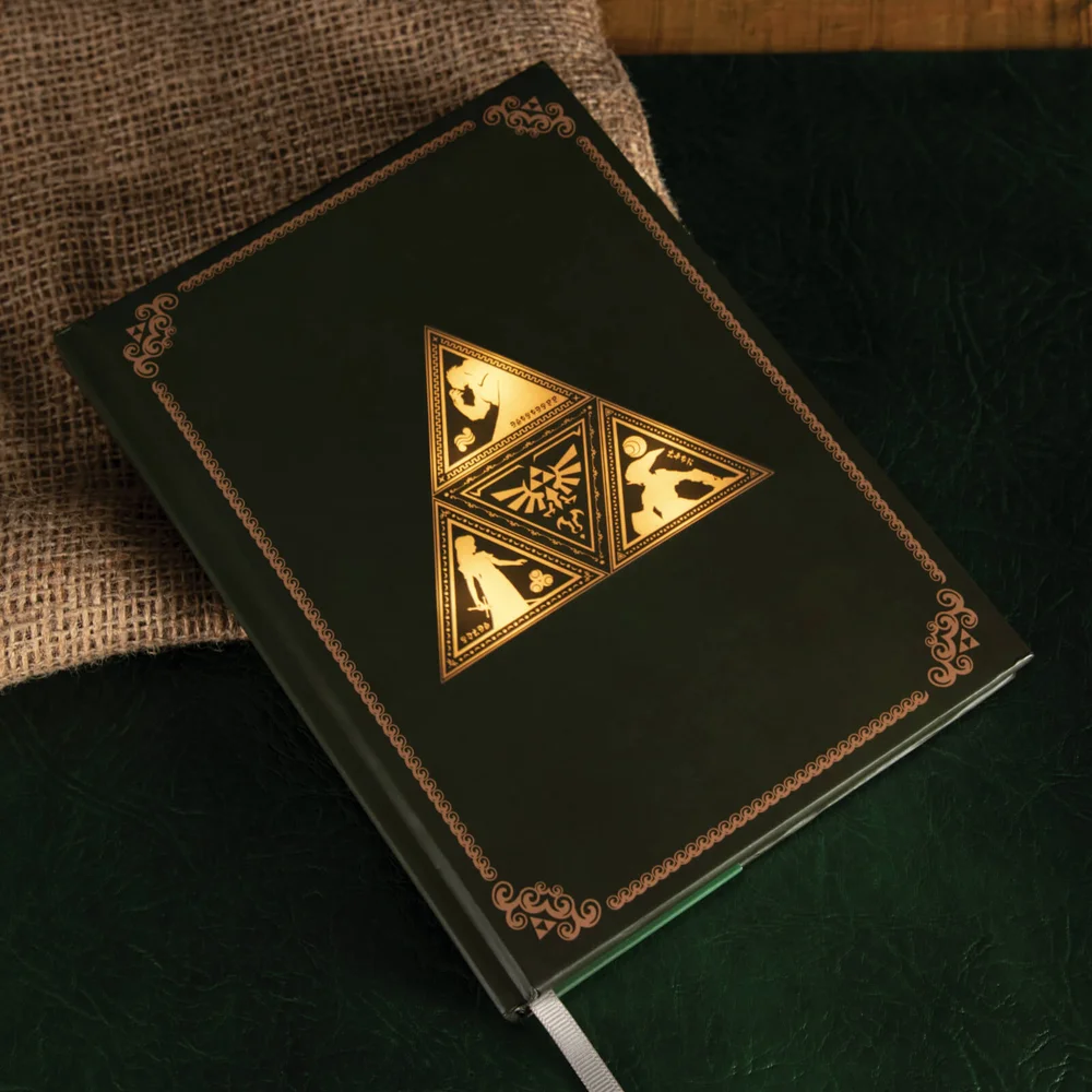 Triforce Light Up Notebook Bild 1