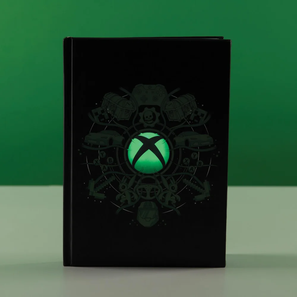 Xbox Light Up Notebook Bild 1