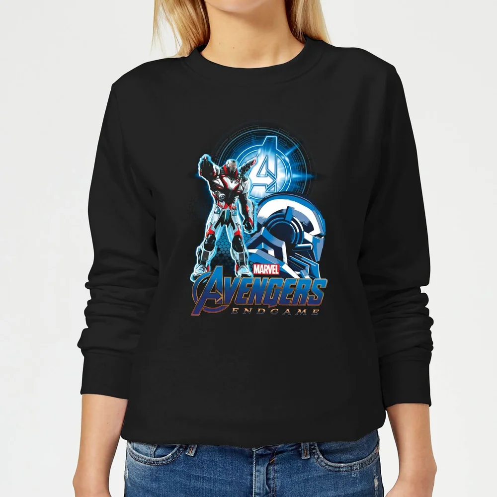 Avengers: Endgame War Machine Suit Damen Sweatshirt - Schwarz - XS Bild 1
