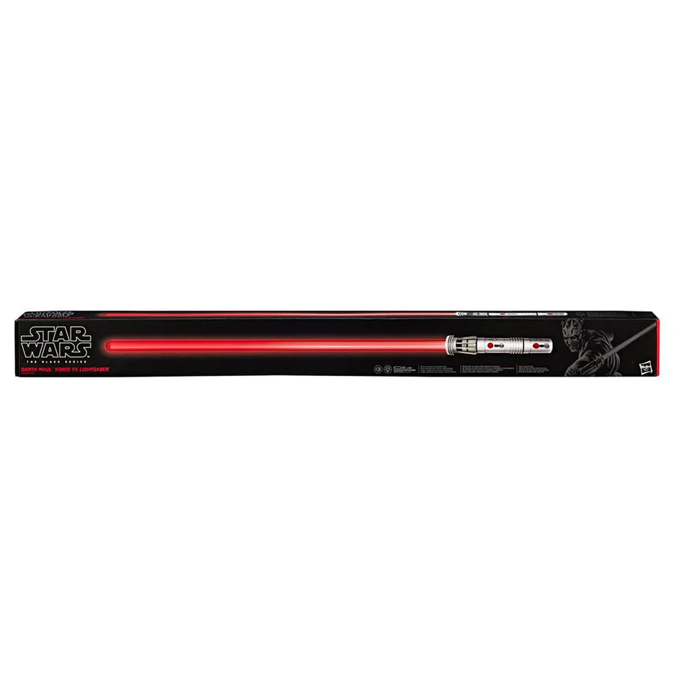 Hasbro Star Wars Die Schwarze Serie Darth Maul Force FX Lichtschwert Bild 1