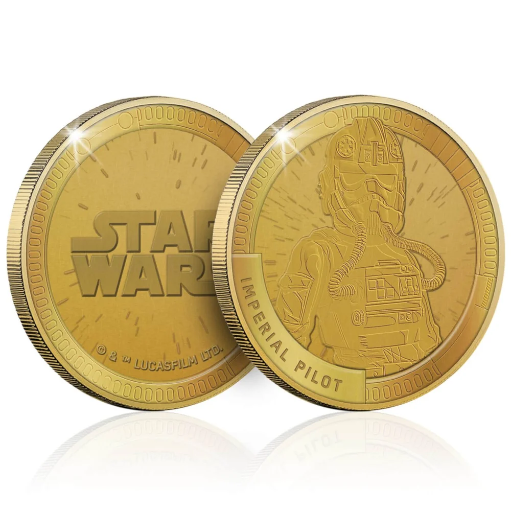 Star Wars Gedenkmünze zum Sammeln: Imperial Pilot - Zavvi Exclusive (limitiert auf 1000 Stück) Bild 1