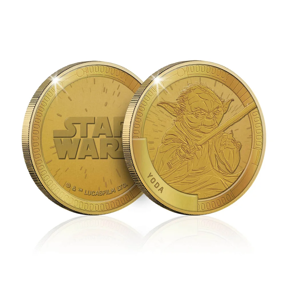 Star Wars Gedenkmünze zum Sammeln: Yoda - Zavvi Exclusive (limitiert auf 1000 Stück) Bild 1
