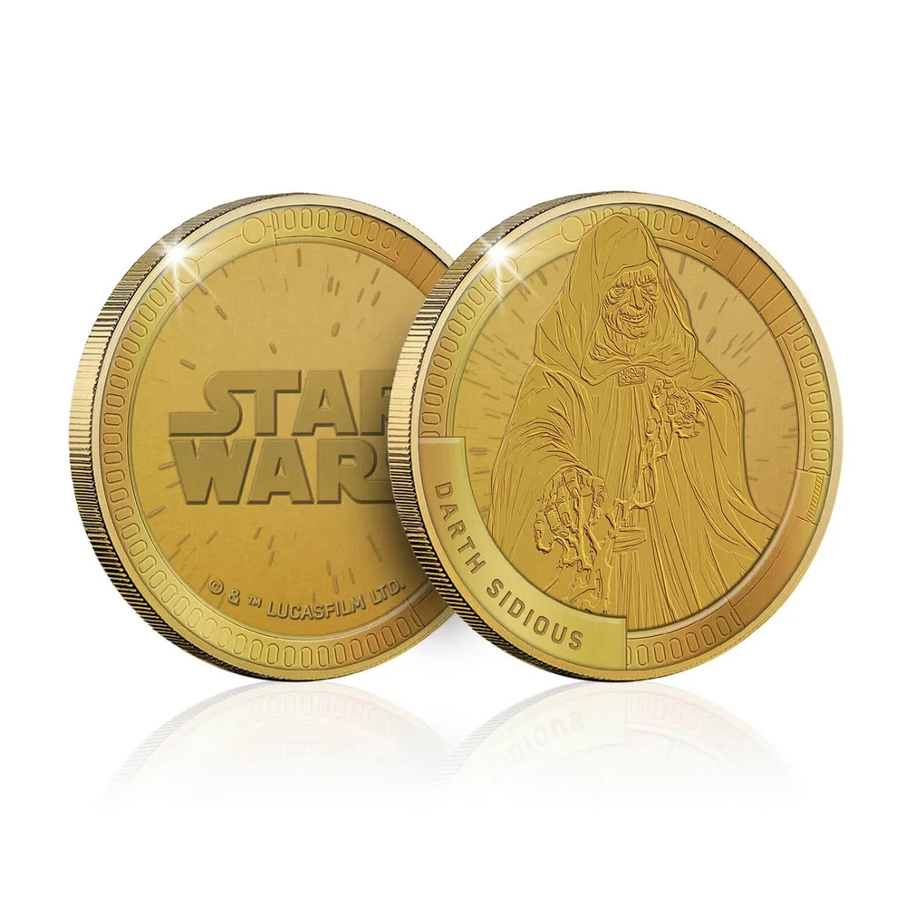 Star Wars Gedenkmünze zum Sammeln: Darth Sidious - Zavvi Exclusive (limitiert auf 1000 Stück) Bild 1