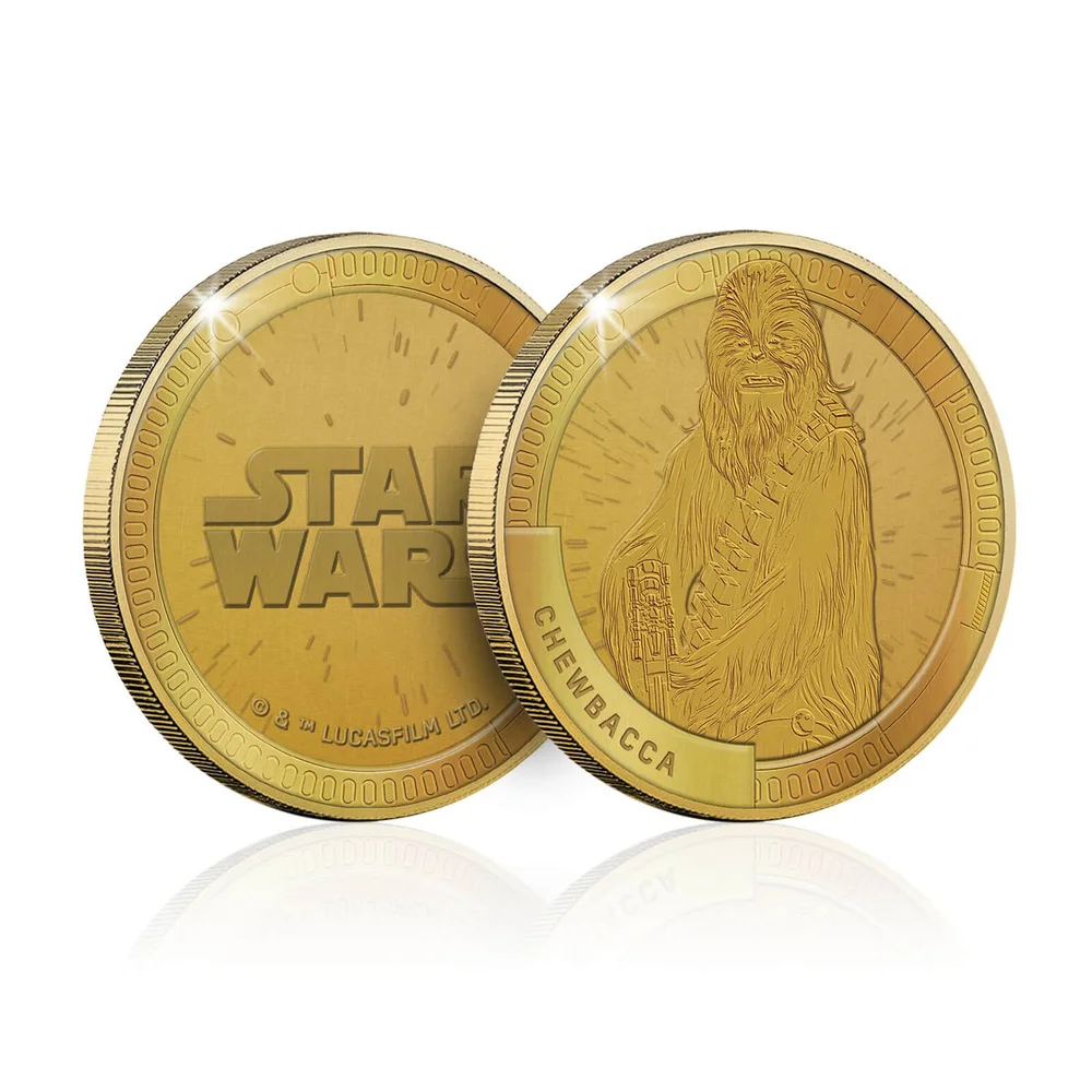 Collectable Star Wars Commemorative Coin: Chewbacca - Zavvi Exclusive (Limited to 1000) Bild 1