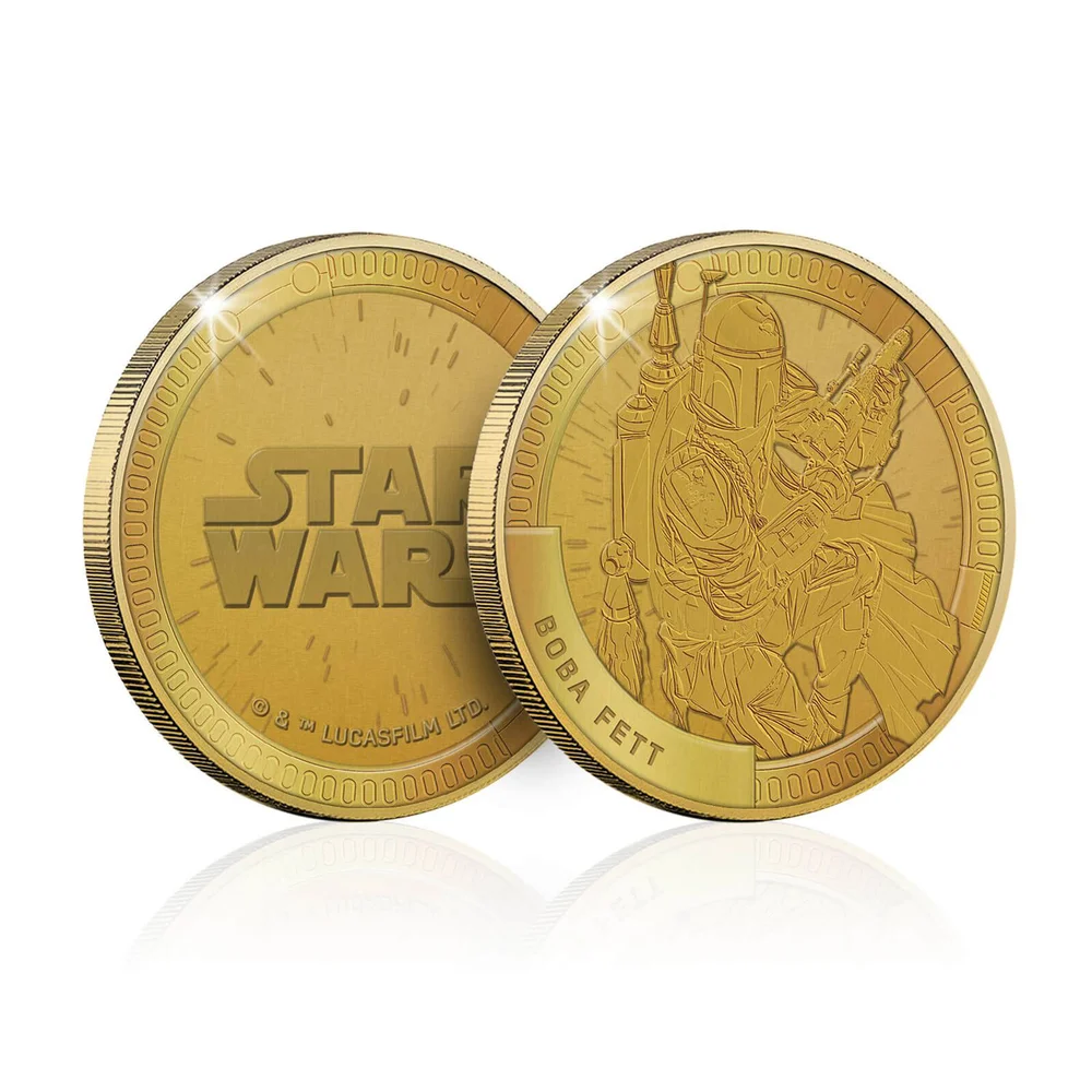 Collectable Star Wars Commemorative Coin: Boba Fett - Zavvi Exclusive (Limited to 1000) Bild 1
