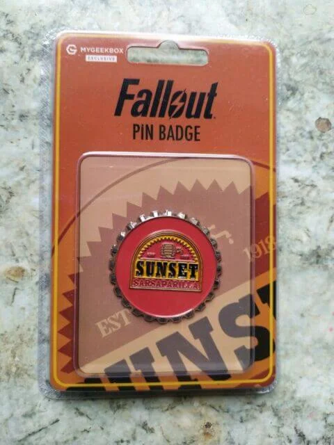Fallout Sunset Sarsaparilla Anstecknadel Bild 1