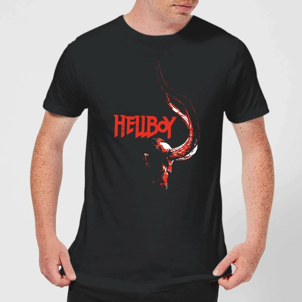 Hellboy Profile Men's T-Shirt - Black - 5XL Bild 1
