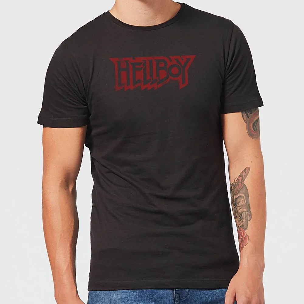 Hellboy Logo Men's T-Shirt - Black - 5XL Bild 1