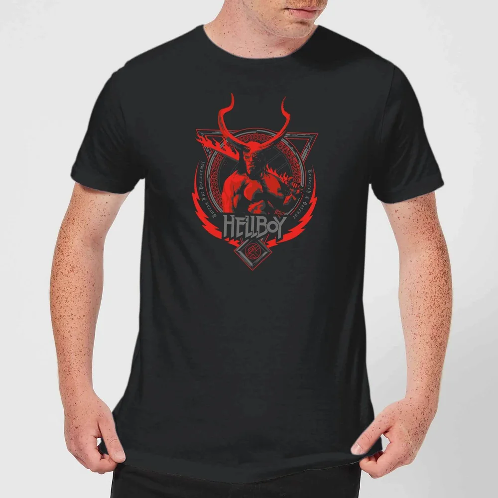 Hellboy Hell's Hero Men's T-Shirt - Black - 5XL Bild 1
