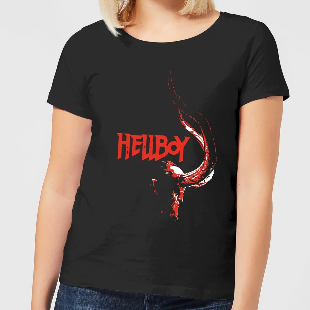 Hellboy Profile Women's T-Shirt - Black - 3XL Bild 1