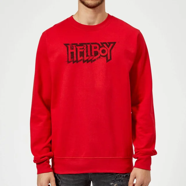 Hellboy Logo Sweatshirt - Rot